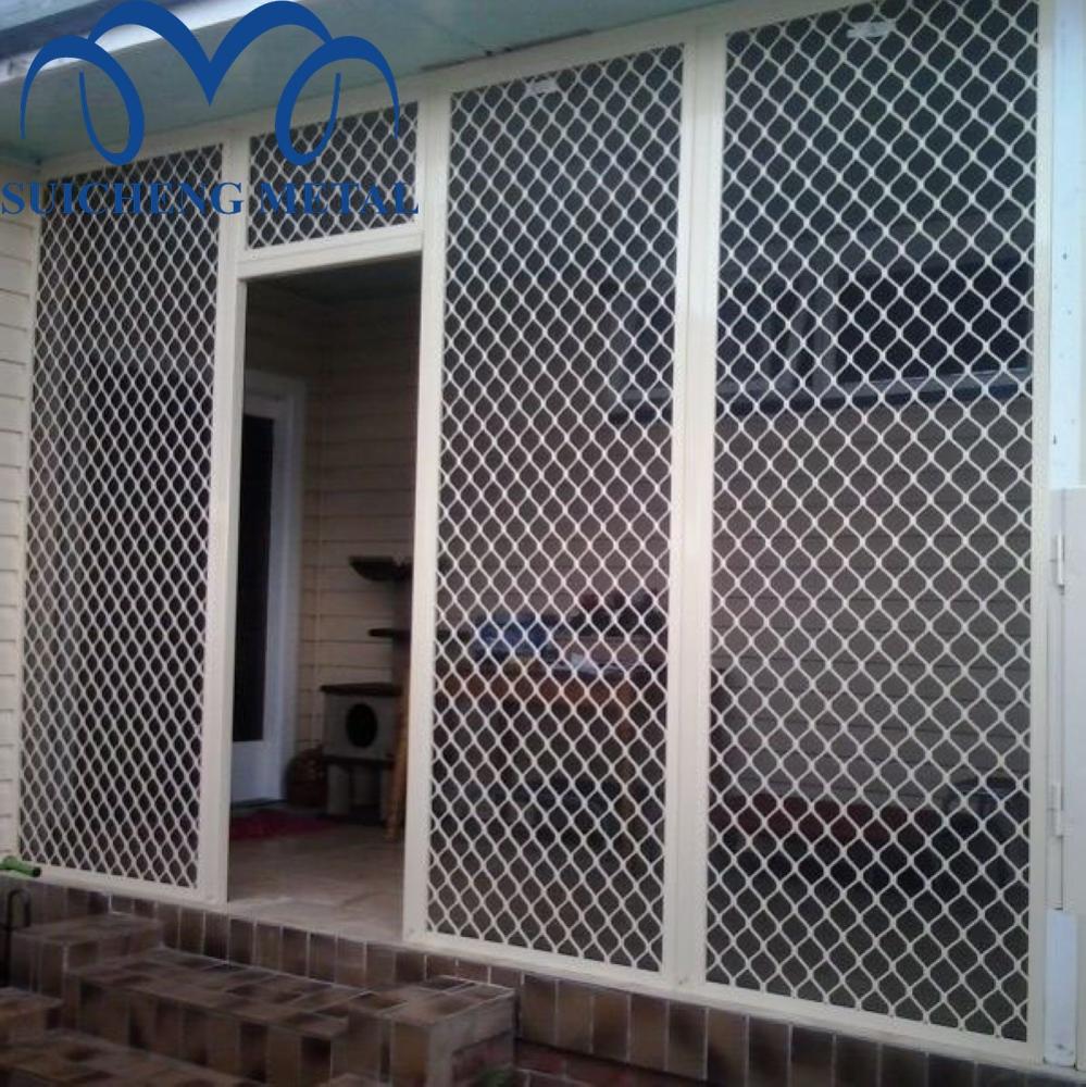 Guangzhou Factory Aluminum Mesh Mill Finished Window Diamond
