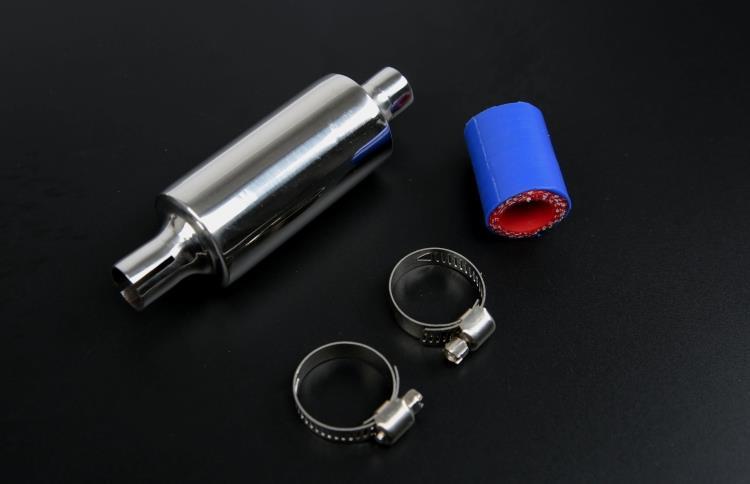 JOUSE Silencieux de Tuyau D'éChappement pour 1/5 KM Rovan Baja 5B 5T 5SC 5SS TéLéCommande Bateau PièCes TéLéCommande Bateau Silencieux