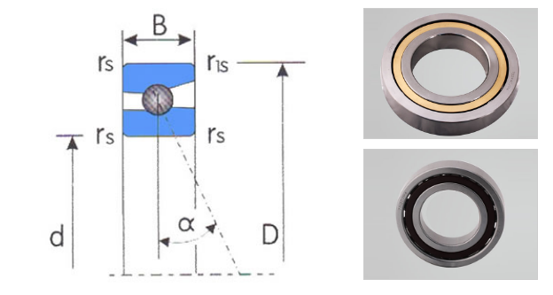 C7202V-TPFK109 LYZYC 5000rmp Ceramic ball High speed Aerospace bearing