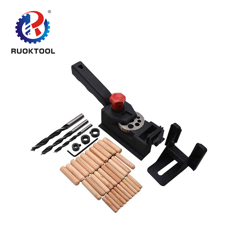 Woodworking Forage brochage Trou Scie Réglable Perceuse Localisateur Guide Tool
