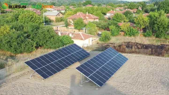 Bluesun 600W Solar Panels - High Efficiency Bifacial Power