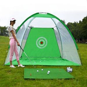 golf practice tent