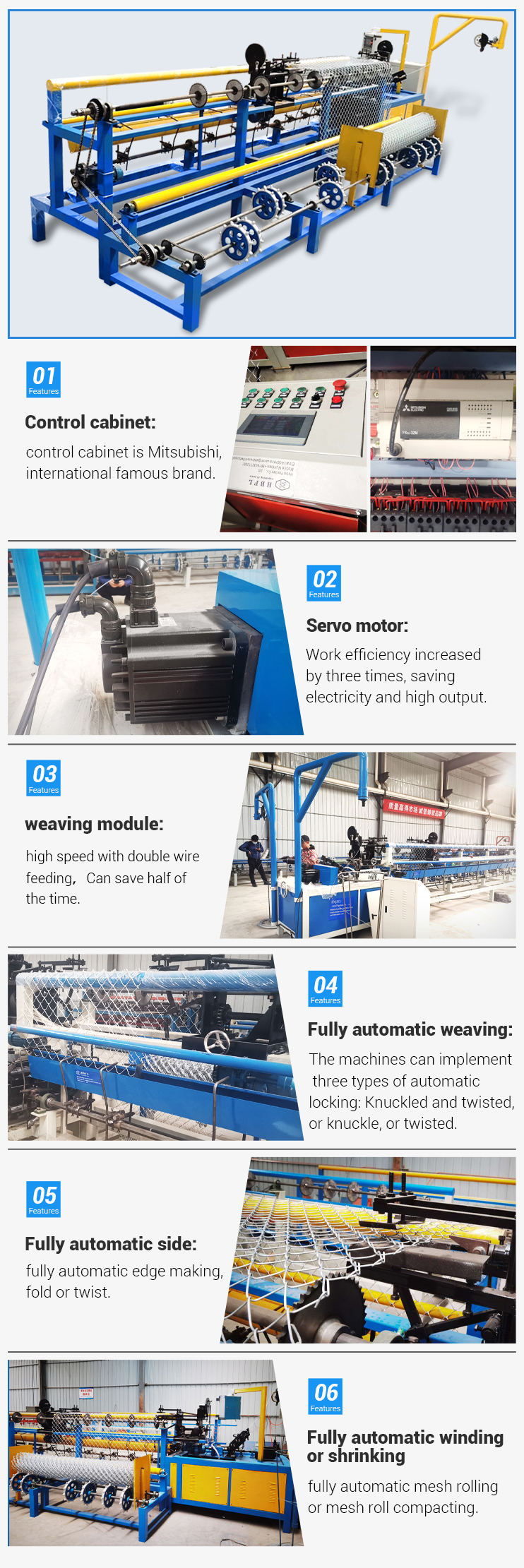 HBFL Chain Link Fence Making Machine Price/Wire Mesh Making Machine