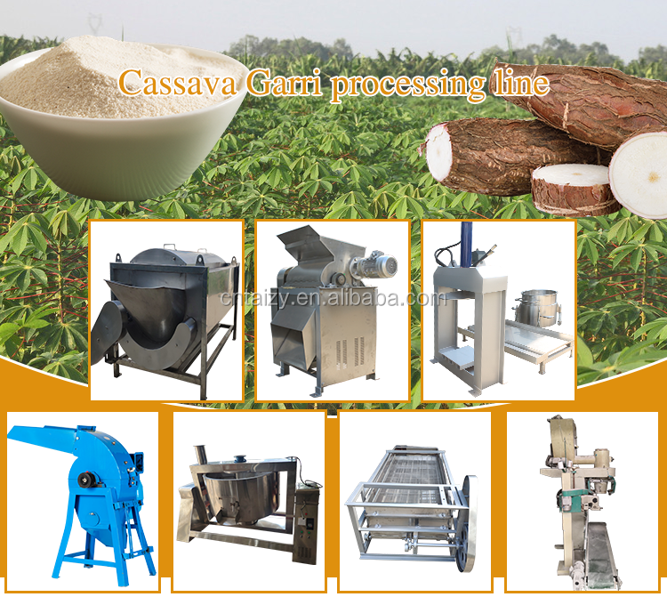 Nhà Sản Xuất Sắn Máy Nghiền Garri Làm Máy Móc Làm