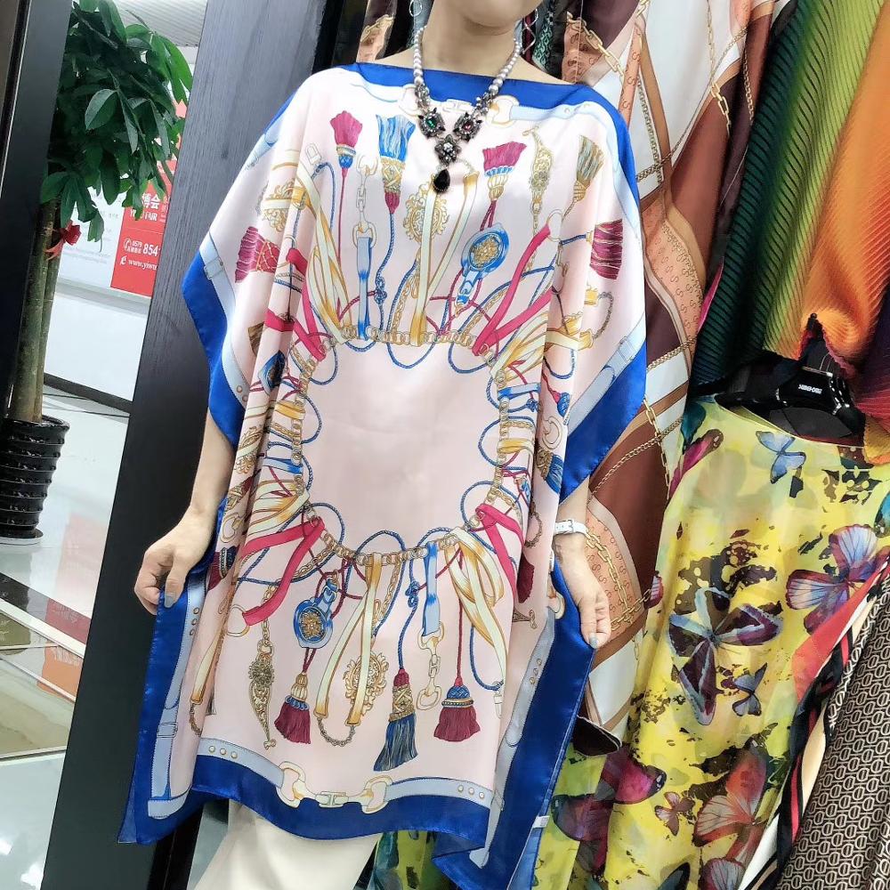 Дизайнерское роскошное женское шелковое Повседневное платье с поясом и шарфом, шелковое платье из двух частей