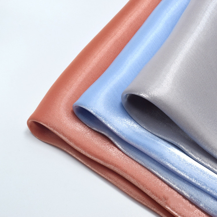 100% T Блестящий блестящее платье из органзы одежда с вуалью, повязка на голову, платье ткань для рубашек