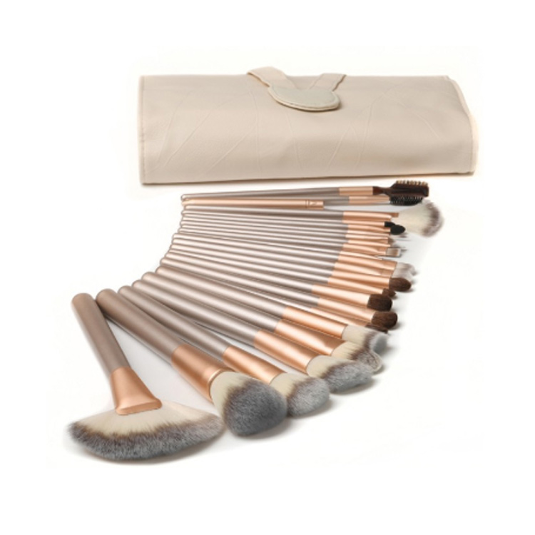 Набор профессиональных кистей для макияжа, 24 шт.