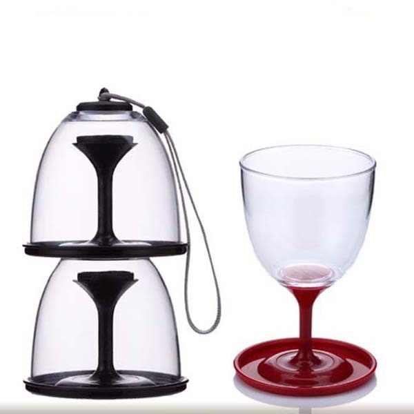 international silver company wine glass VINTAGE TWA TRANS WORLD AIRLINES SET OF 4 GOBLETS CORDIALS main image 1