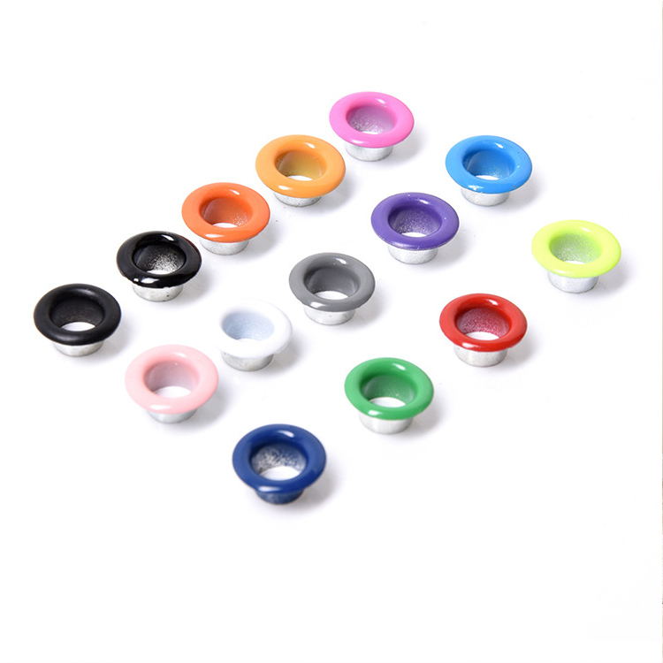 Пользовательские Различные цвета без ржавчины металлические шнурки ушко