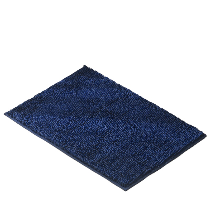 Ворсовые впитывающие ворсовые коврики из искусственного шенилла для ванной