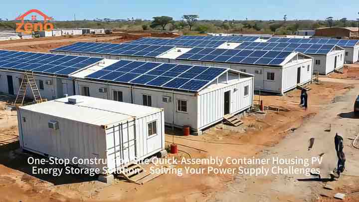 One-Stop Solar PV and Energy Storage Solution for Modular Container ...