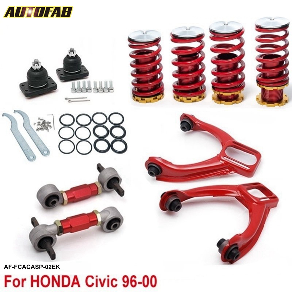 Jdm 2 Piece Adjustment Rear Camber Kit Neo Chrome For Honda Civic//Acura Integra