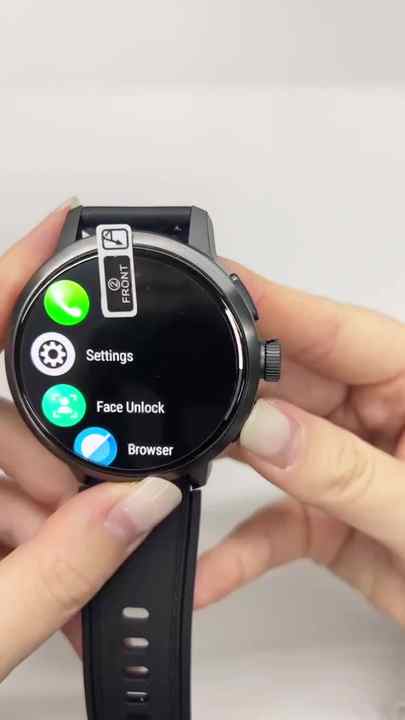 DM82 4G Sim Card Smart Watch Global Version Android Inch Amoled  Screen Rotating Camera Video Call Smartwatch IP68