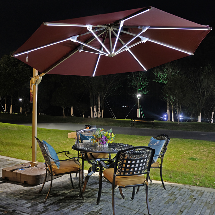 China Solar Patio Umbrella China Solar Patio Umbrella Manufacturers And Suppliers On Alibaba Com