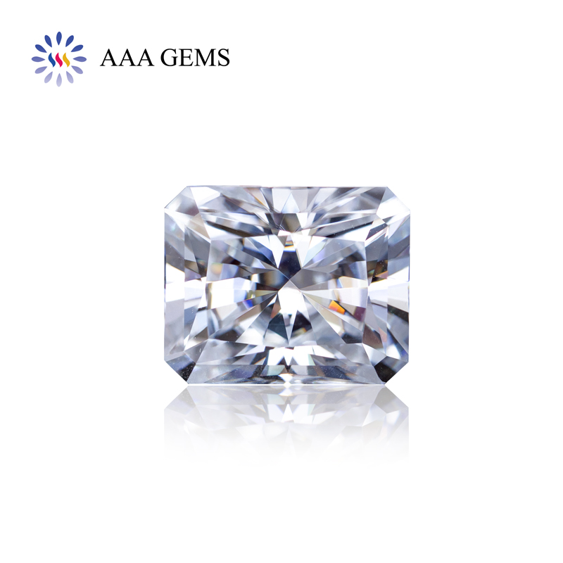 Free Fire Diamond Radiant Cut Moissanite 2*3mm to 10*14mm D E F G H Color Vvs Moissanite Diamond