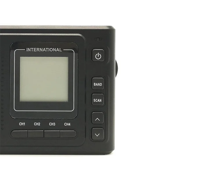 High quality FM stereo radio MW FM SW1-9 multi band portable radio used as clock