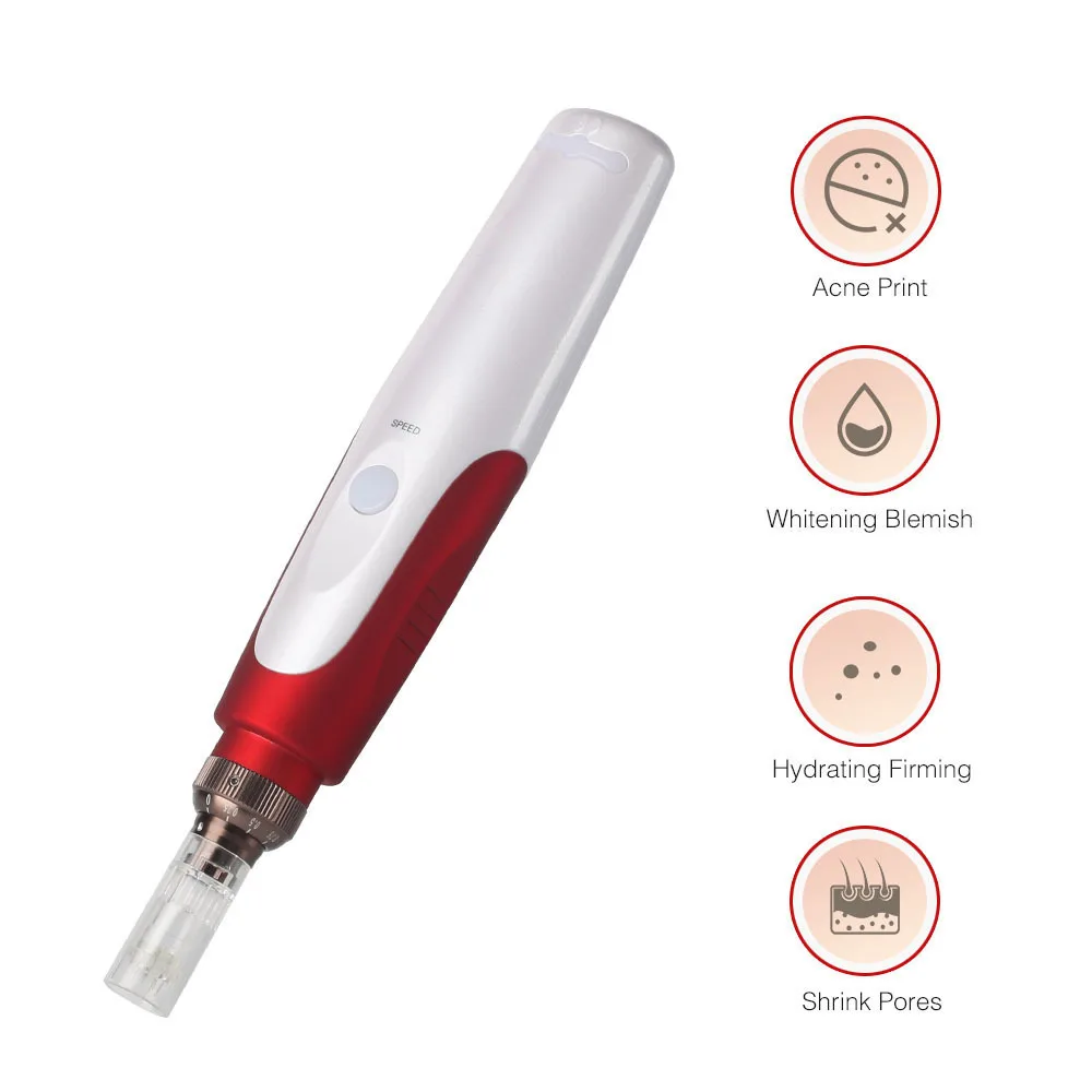 2021Popular Skin Care Electric Derma Pen N2 Spa Anti Aging Acne Scar Wrinkes removal used for bb booster starter kit