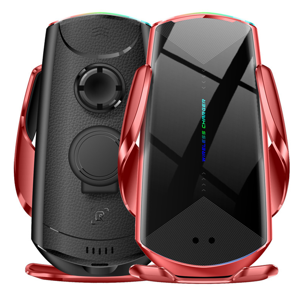 Автомобильное беспроводное qi зарядное устройство держатель телефона