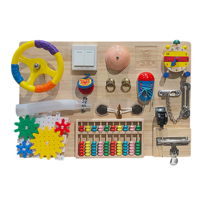 Hoge Kwaliteit Montessori Vroege Educatief DIY Handgemaakte Houten Speelgoed Drukke Board voor Peuters Hoge Kwaliteit Montessori Vroege Educatief DIY Handgemaakte Houten Speelgoed Drukke Board voor Peuters