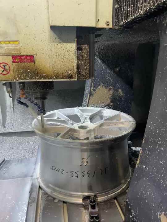 マットブロンズリム安いセンターロックホイールブラシスタッガード5