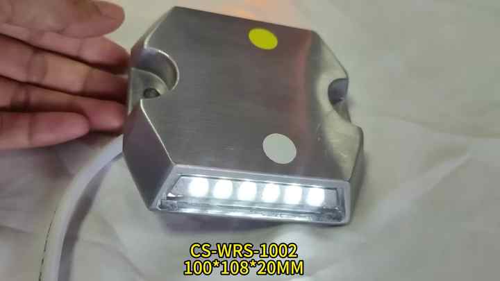Roadway Safety LED Pavement Marker - IP68 Aluminium Road Stud for ...