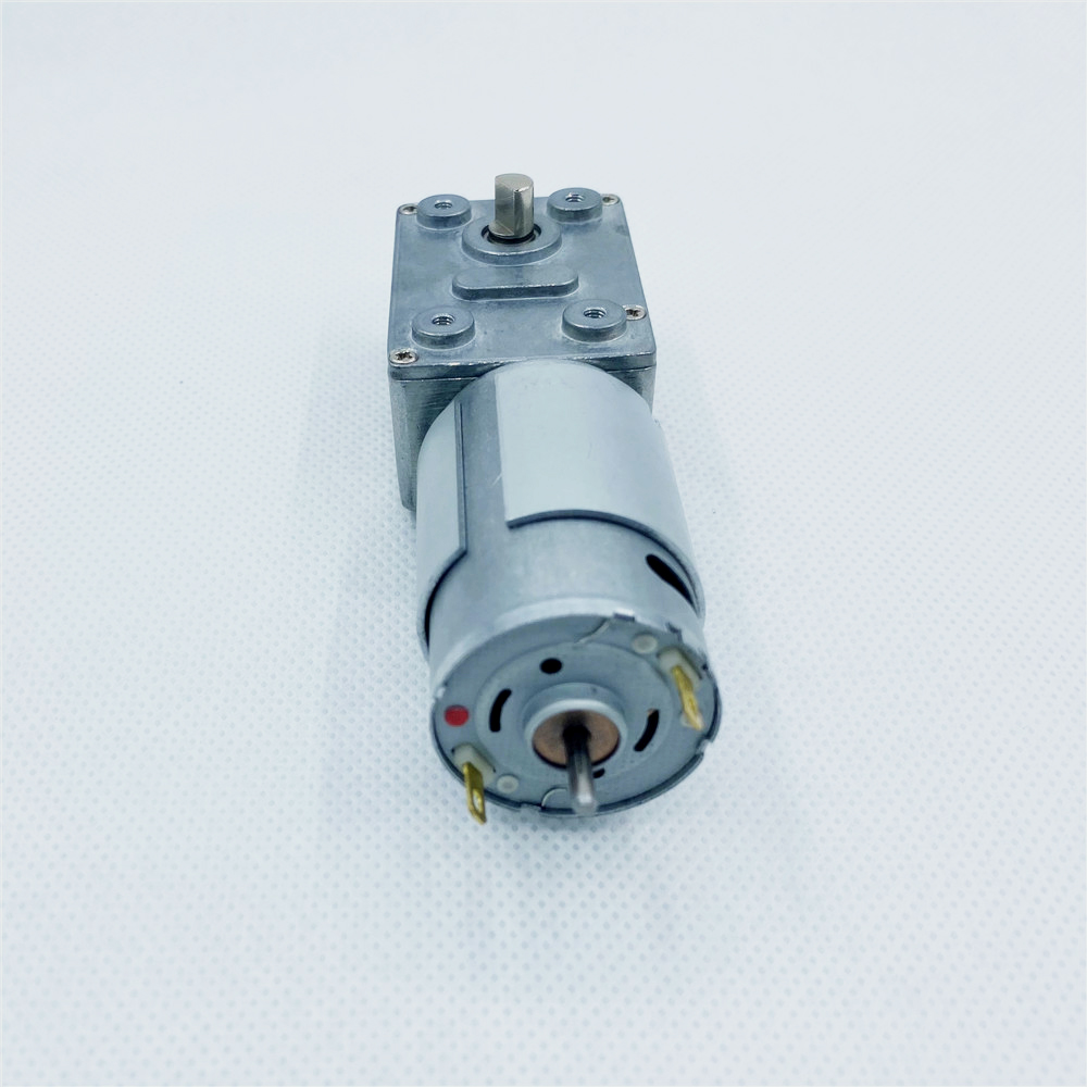 Kegu motor 60kg.cm high torque 12v 24v mini low rpm brush 58mm dc electric worm gear self-locking motor
