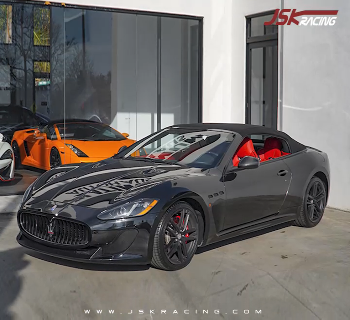 Real Carbon Fiber Rear Trunk Spoiler Wing – Fits Maserati GranTurismo GT 2007-2015 4 thumbnail image