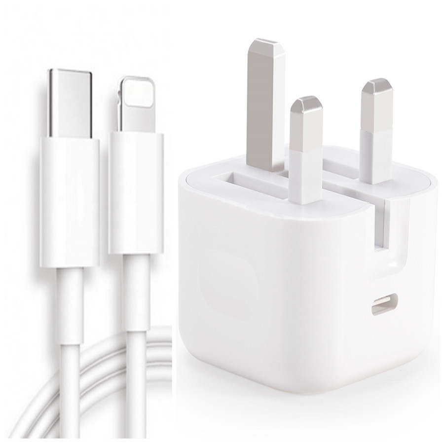 Новый PD Быстрая зарядка с евровилкой USB-C зарядное устройство 18 Вт для Apple phone11/12/PRO/X с высоким качеством, Usb кабель для зарядки