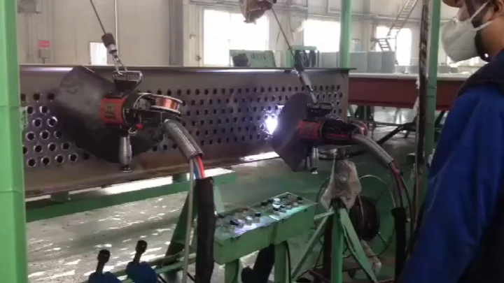 Automatic Micro Pulse Tig Mig Stainless Steel Tube Heat Exchanger Welding Machine