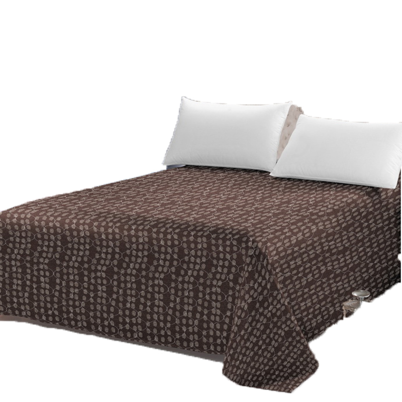 Лидер продаж США Покрывало 100% микрофибра жаккардовое покрывало с юбочкой