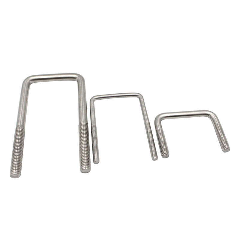 Galvanized Square Shape U-Bolt And Nut Differ Type 316 Stainless Steel U Bolt
