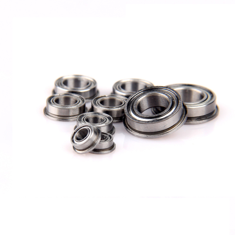 Stainless Flanged Ball Bearings MF128zz 8*12*3.5 4 PCS 8x12x3.5 mm SMF128zz