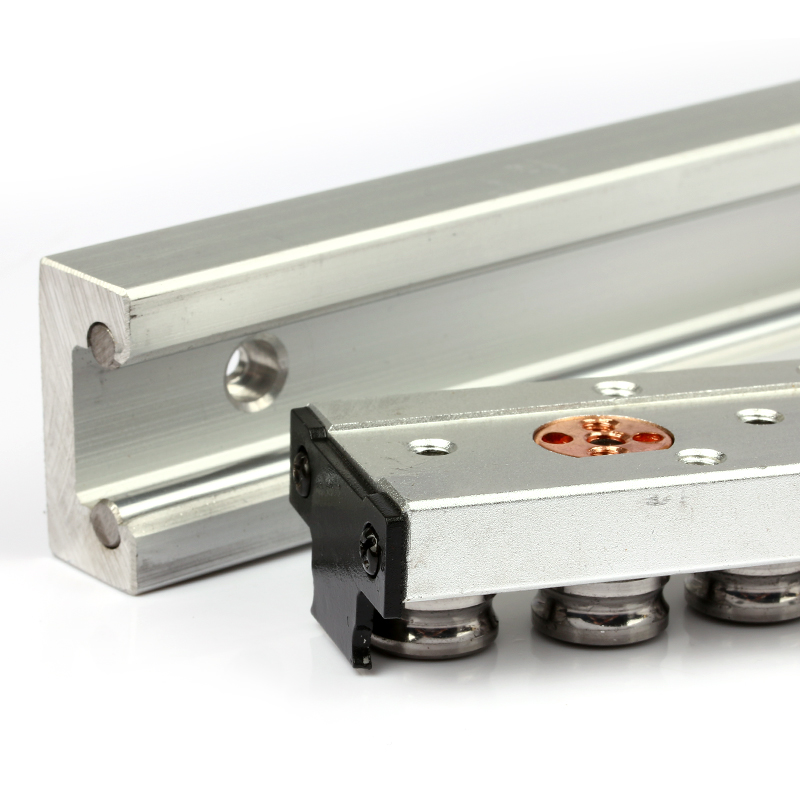 High-speed Mute Built-in Dual-axis Guide SGR20 SGB20-3/4/5 Wheel Linear Rail Block Bearing Nylon Cage Steel Cage OEM or YWS