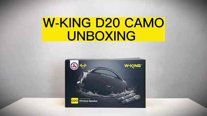 W-KING X20 - Powerful 200W RMS Bluetooth Speaker with IPX7 Waterproof