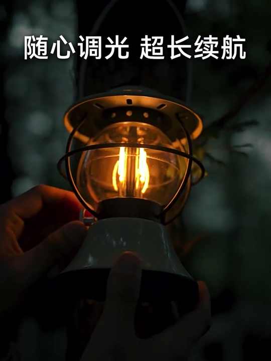 Blackdeer LED Retro Camping Lantern Rechargeable Tent Light Adjust