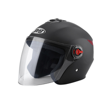 Purple+Black Oshide Bike Scooter Motorcycle Half Helmet with Goggles Glasses Visor for Women Men