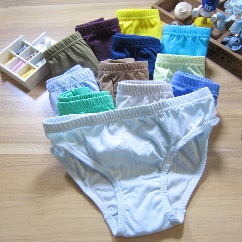 Детское нижнее белье с завода, Трусы из чистого хлопка для мальчиков