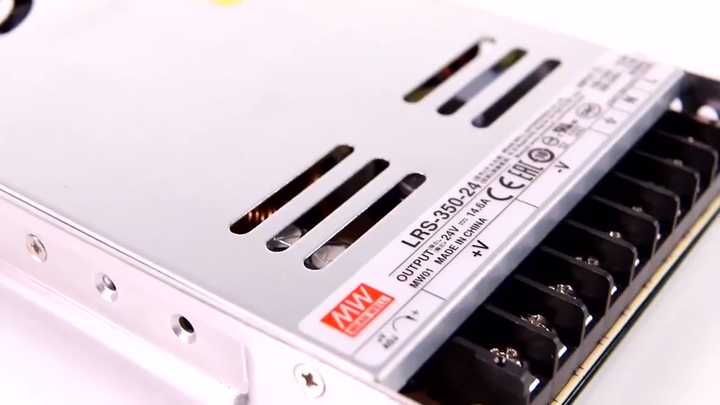 Fuente de alimentación 12V/350W/29A Mean Well LRS-350-12 - LEDBO