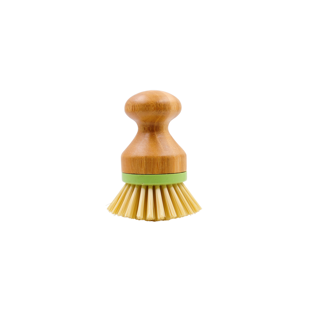 Natural wood bristles Kitchen bamboo Dish washing Pot brush for cleaning usage