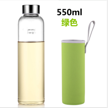 Wholesale hot sale empty glass water bottle drinking glass bottle