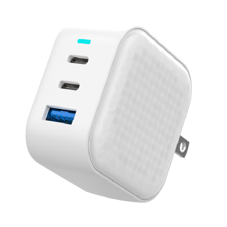 Сетевое зарядное устройство gan мощностью 65 Вт с вилкой Стандарта США