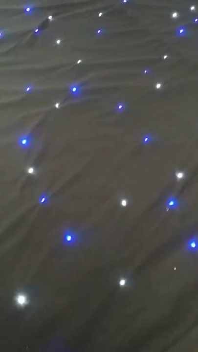Sfondo Cielo Stellato A LED 3x6 M Con Controller E Telecomando - Tenda Luminosa Per Feste, Matrimoni, Eventi