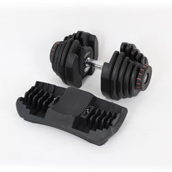 China factory supplied top quality adjustable dumbbell set with wholesale price