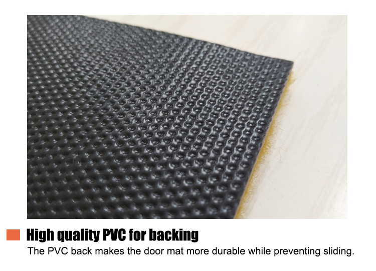 Embossed Velour Polyester custom front door mat(图5)