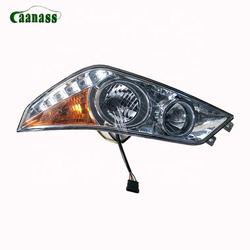 Partes do corpo de ônibus estilo antigo lâmpada de cabeça para Higer KLQ6138