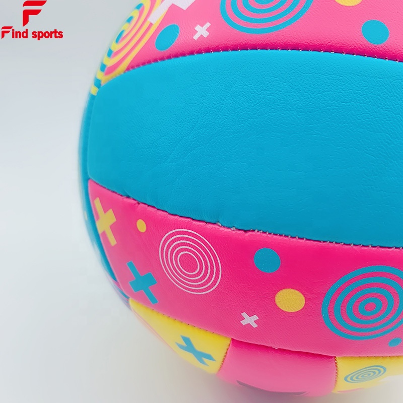 FVB супер мягкий трогательный ПВХ кожаный Волейбольный мяч Размер 5 с логотипом