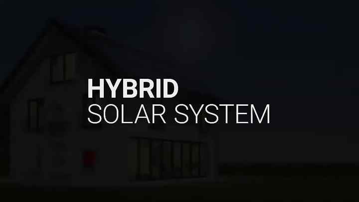 Photo inspiration: Visual Reference: Whayo On Grid Off Grid Hybrid Solar Power Generation System