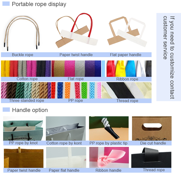 Wholesale Custom  Enviro<i></i>nmental Protection Paper Bag Recyclable Packaging Paper Bags  with  logo