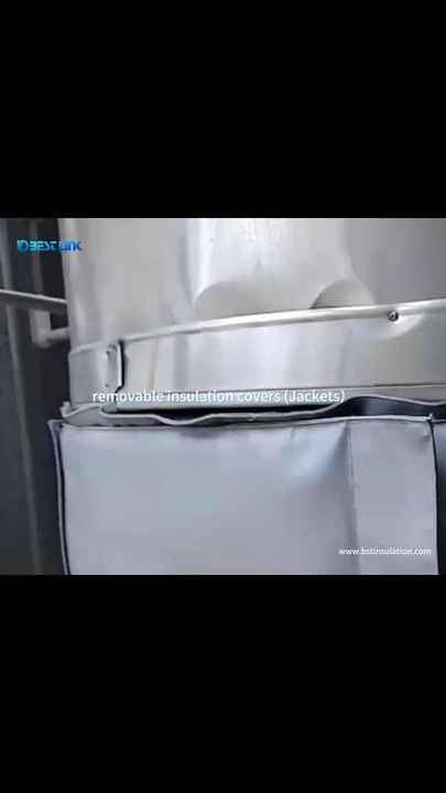 Customized Removable Flexible Insulation Jacket for Pipes, Valves ...
