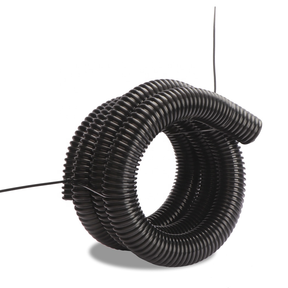 8in ID x 10ft Clear PVC Yard Vacuum Hose Lawn and Leaf Vacuum Hose